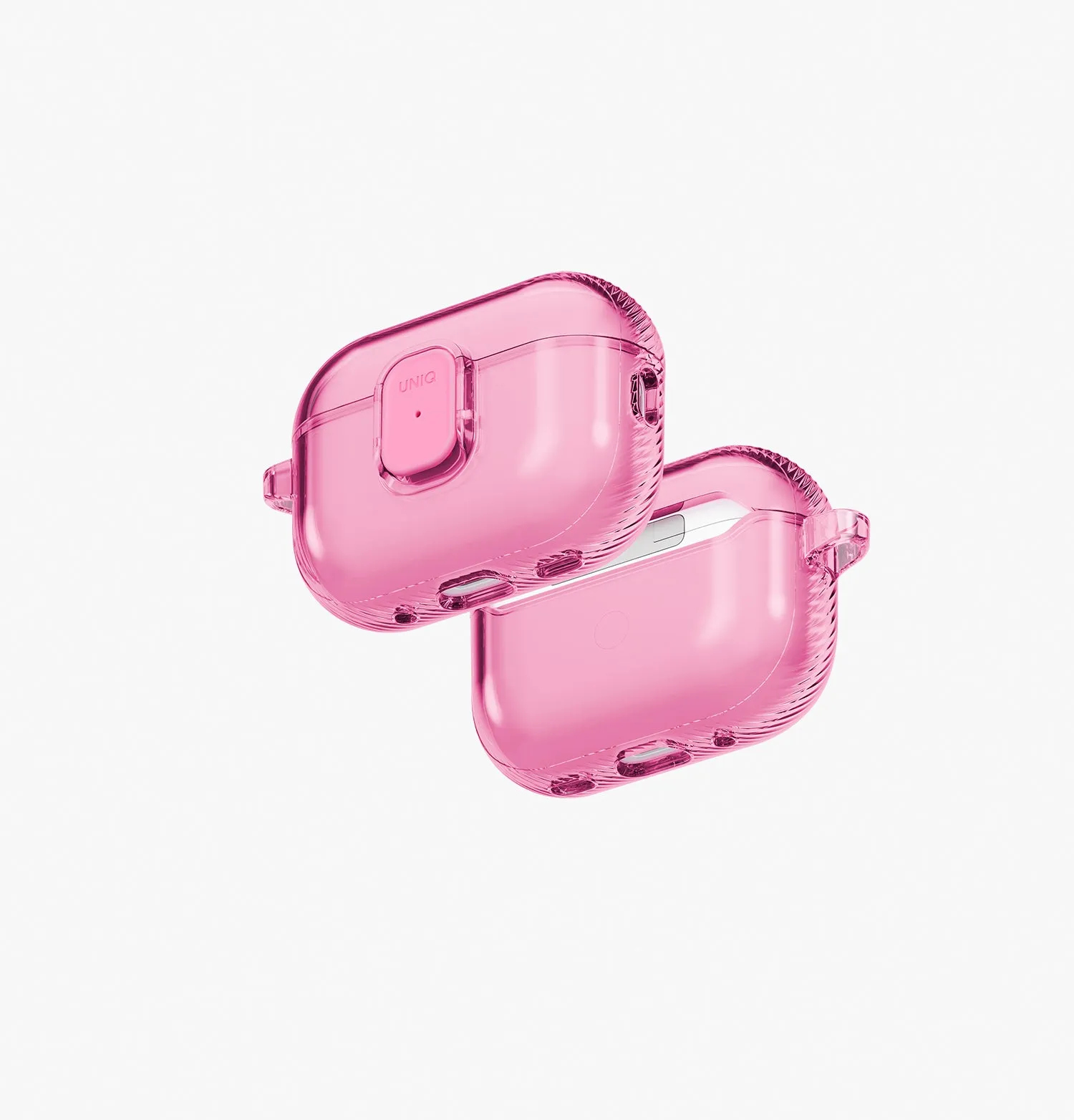 Чехол UNIQ Glase Pro для AirPods Pro (3rd Gen), прозрачный (Crystalclear)photo6