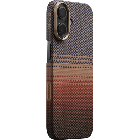 Ультра тонкий чехол Pitaka для iPhone 17, Закатphoto0