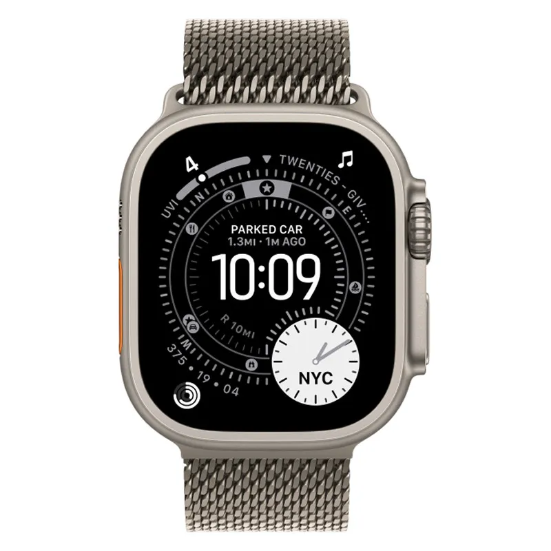 Apple Watch Ultra 3, 49 мм корпус из титана, браслет миланская петляphoto1