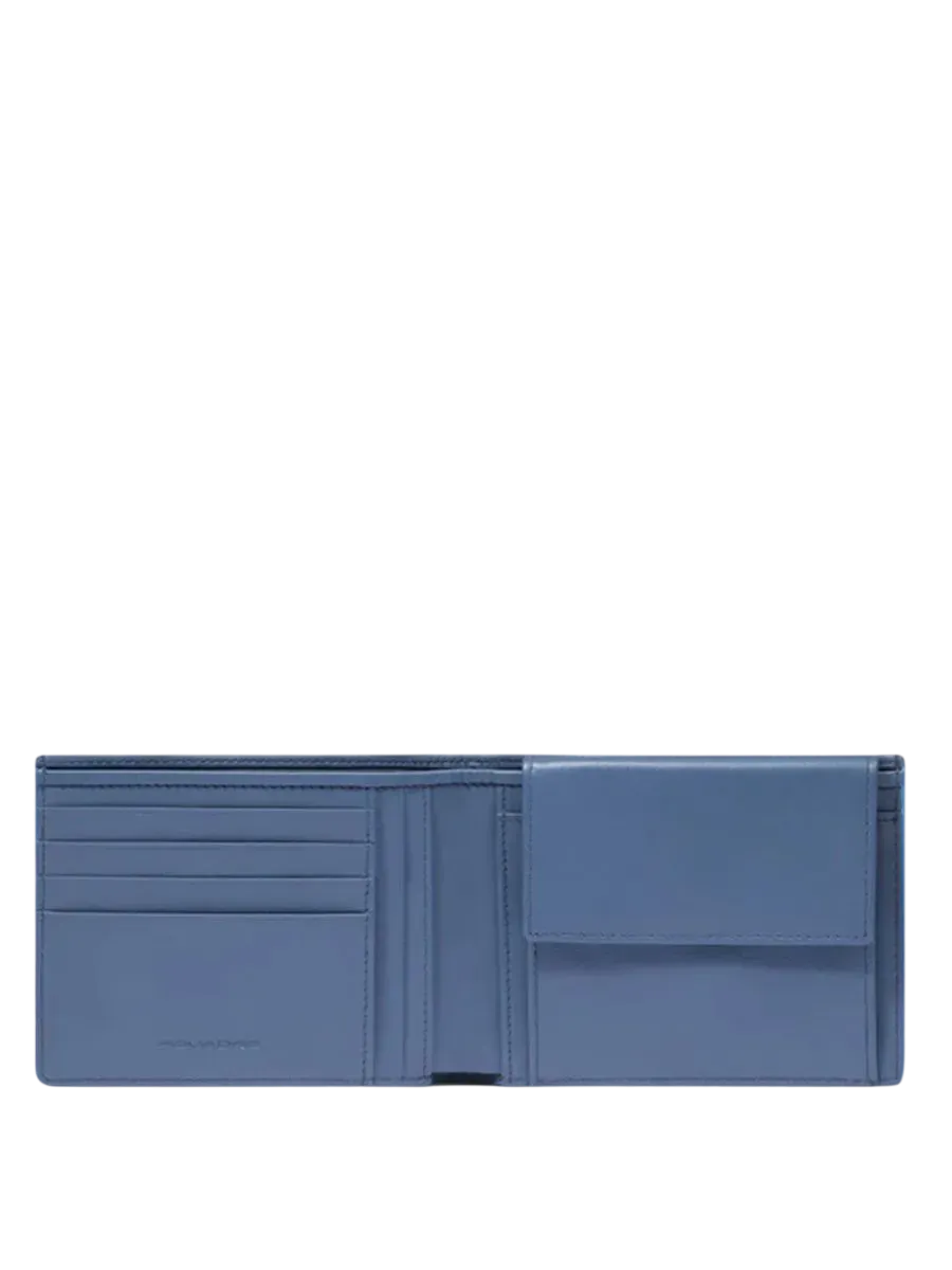Кошелек портмоне Piquadro Atlas PU257S138R/AV, голубойphoto1