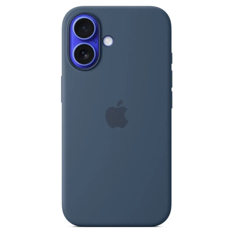 Силиконовый чехол MagSafe для iPhone 16 Денимphoto2