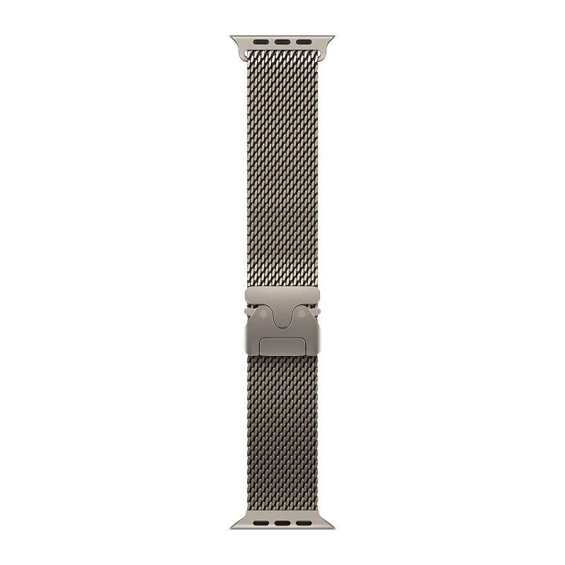 Apple Watch Ultra 4, 49 мм корпус из титана, браслет миланская петляphoto2