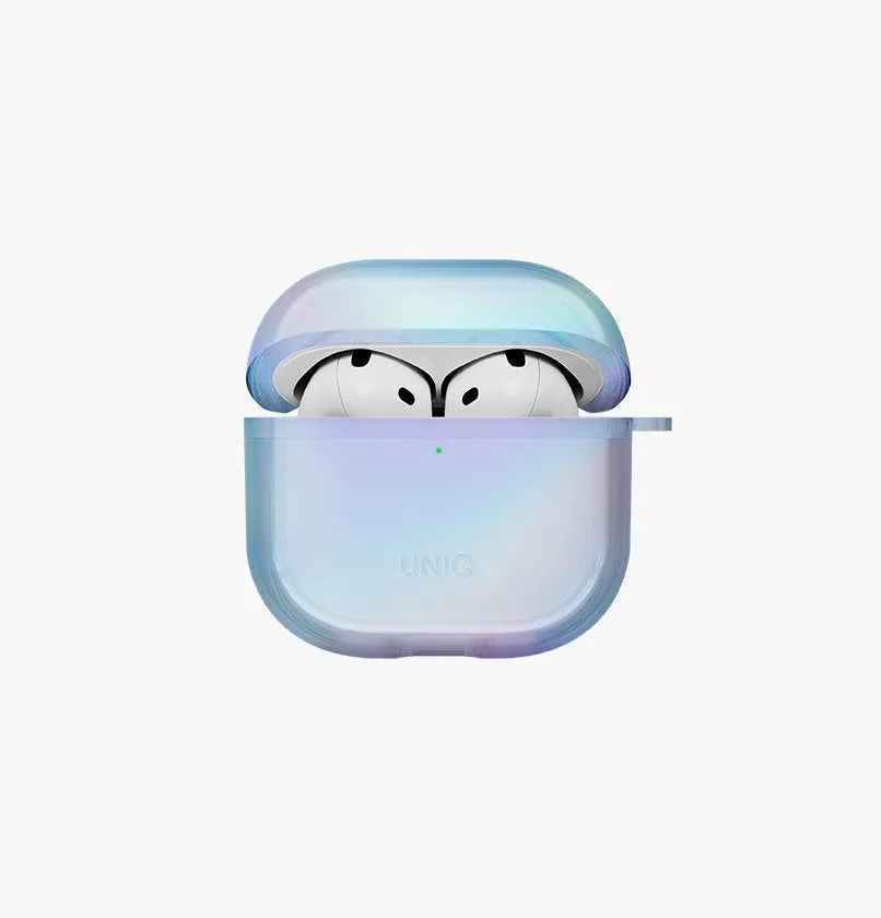 Чехол UNIQ Iridescia для AirPods 4 / AirPods 5, голографический темный (midnight quartz)photo3
