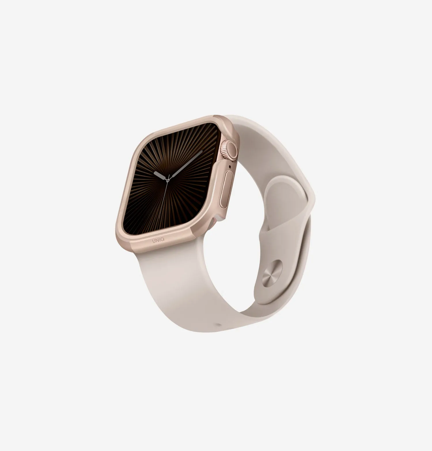 Чехол UNIQ Valencia для Apple Watch 46 мм, розовый (Metallic Rose)photo1