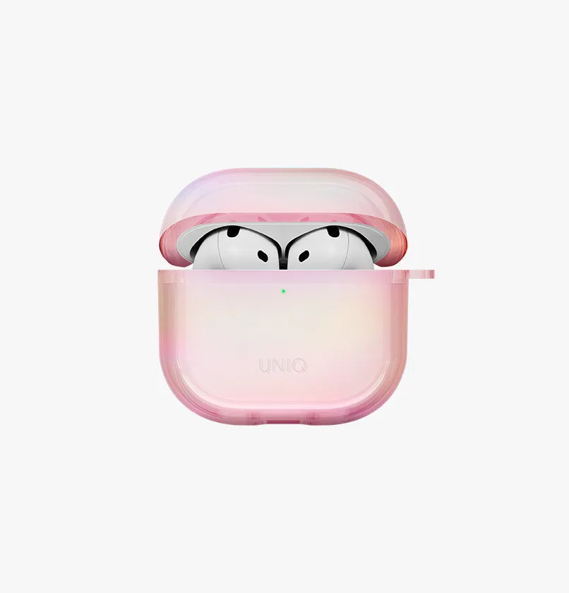 Чехол UNIQ Iridescia для AirPods 4 / AirPods 5, голографический темный (midnight quartz)photo1