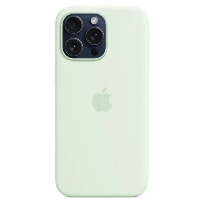Силиконовый чехол MagSafe для iPhone 15 Pro Max Мятныйphoto0