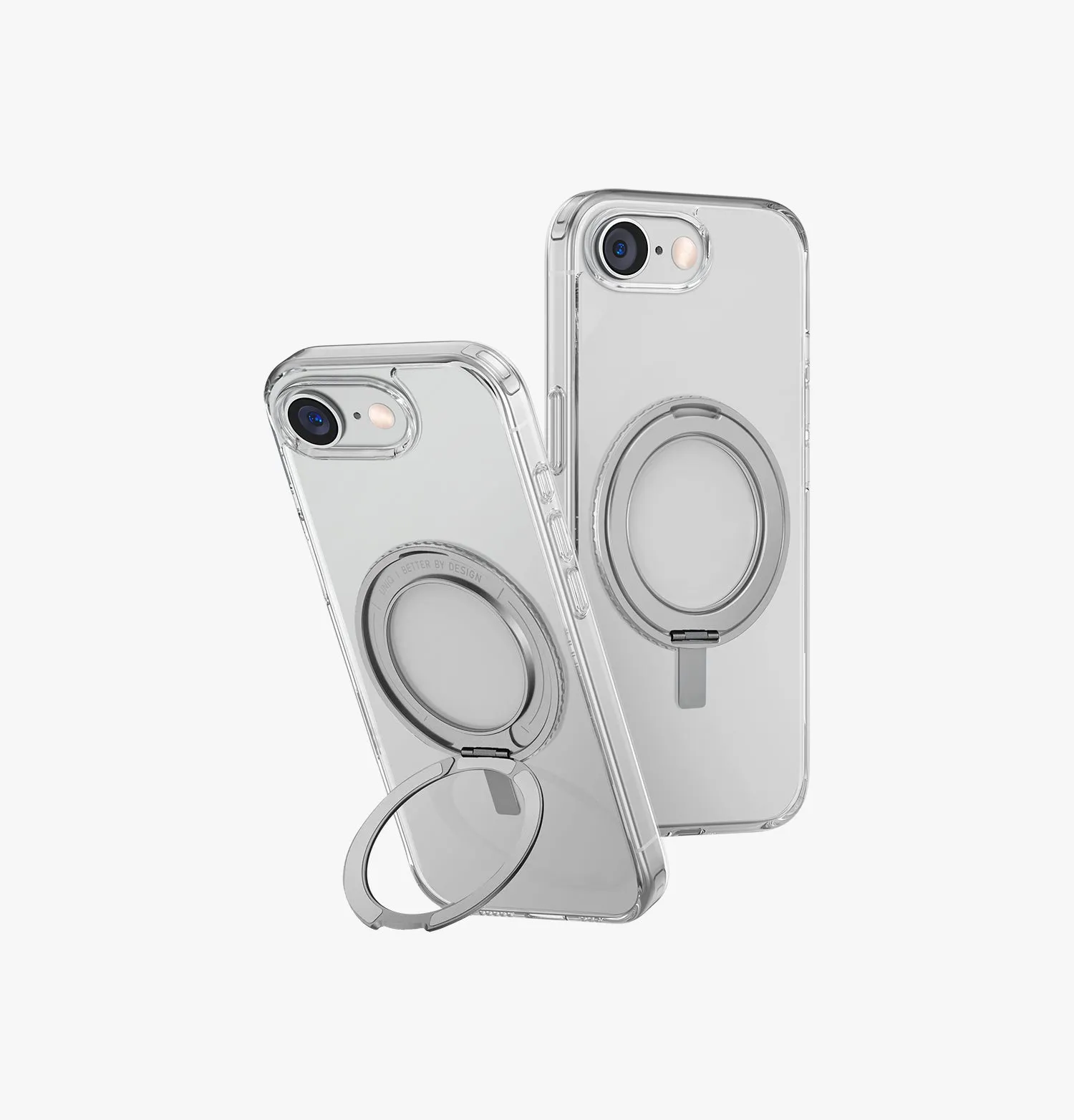 Чехол UNIQ Swivix 360 для iPhone 17e / iPhone 16e, прозрачный (Clear)photo0
