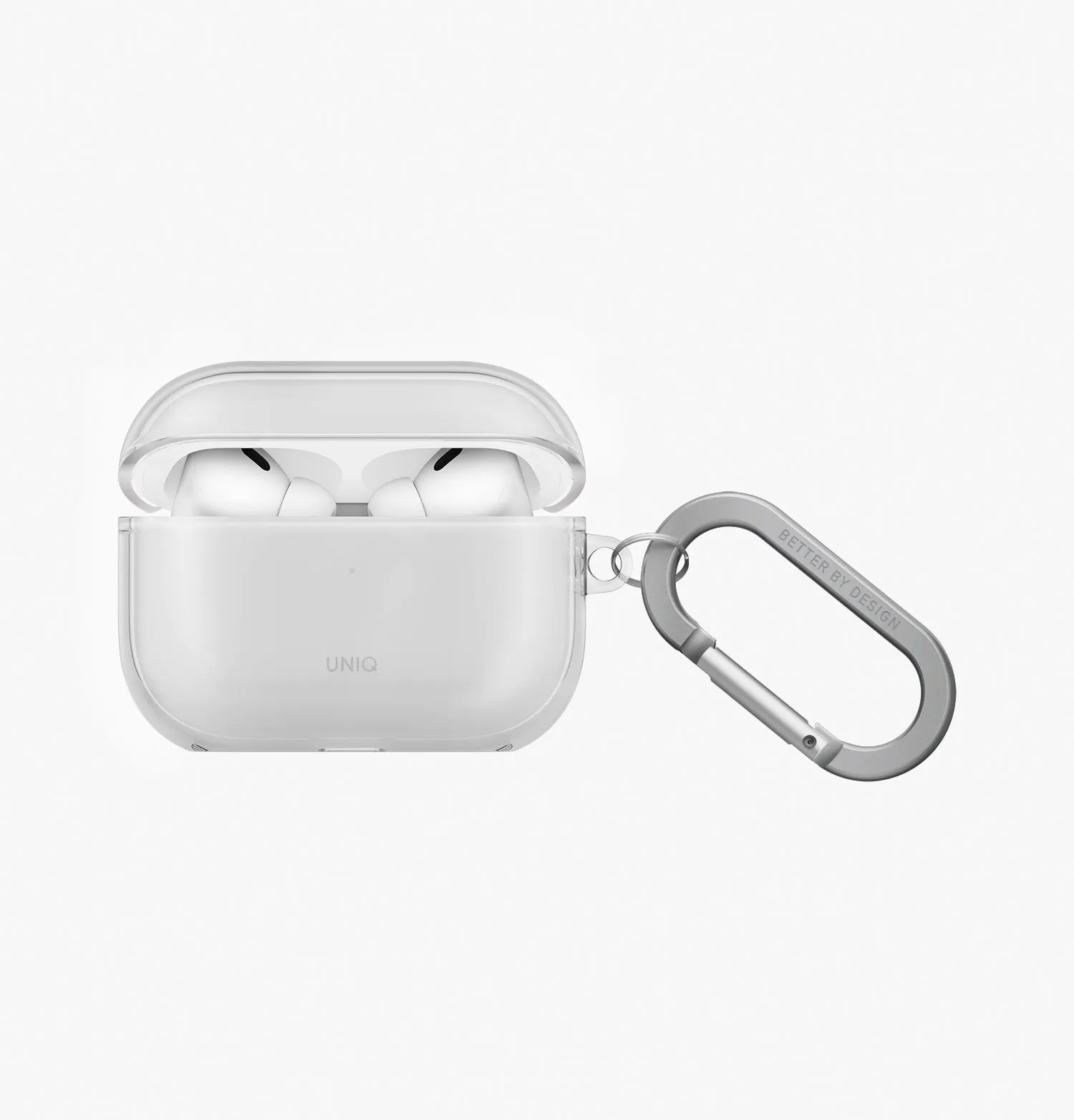 Чехол UNIQ Glase для AirPods Pro (3rd Gen), прозрачный (Crystalclear)photo7