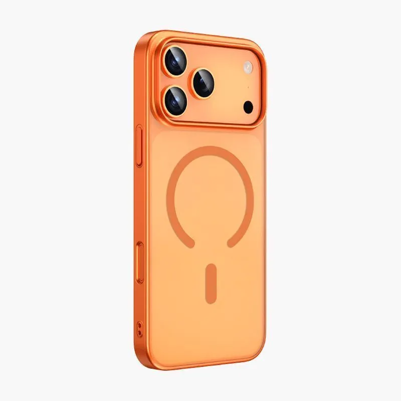 Чехол защитный KEEPHONE SKINGRIP матовый для iPhone 17 Pro / iPhone 18 Pro, оранжевыйphoto0
