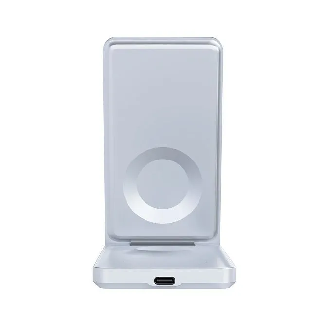 Беспроводное зарядное устройство Magssory Flip 3 в 1 Whitephoto4