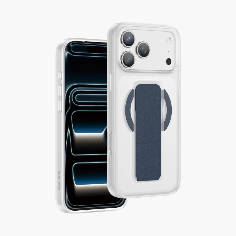 Чехол защитный KEEPHONE STANTA для iPhone 17 Pro / iPhone 18 Pro, черныйphoto2