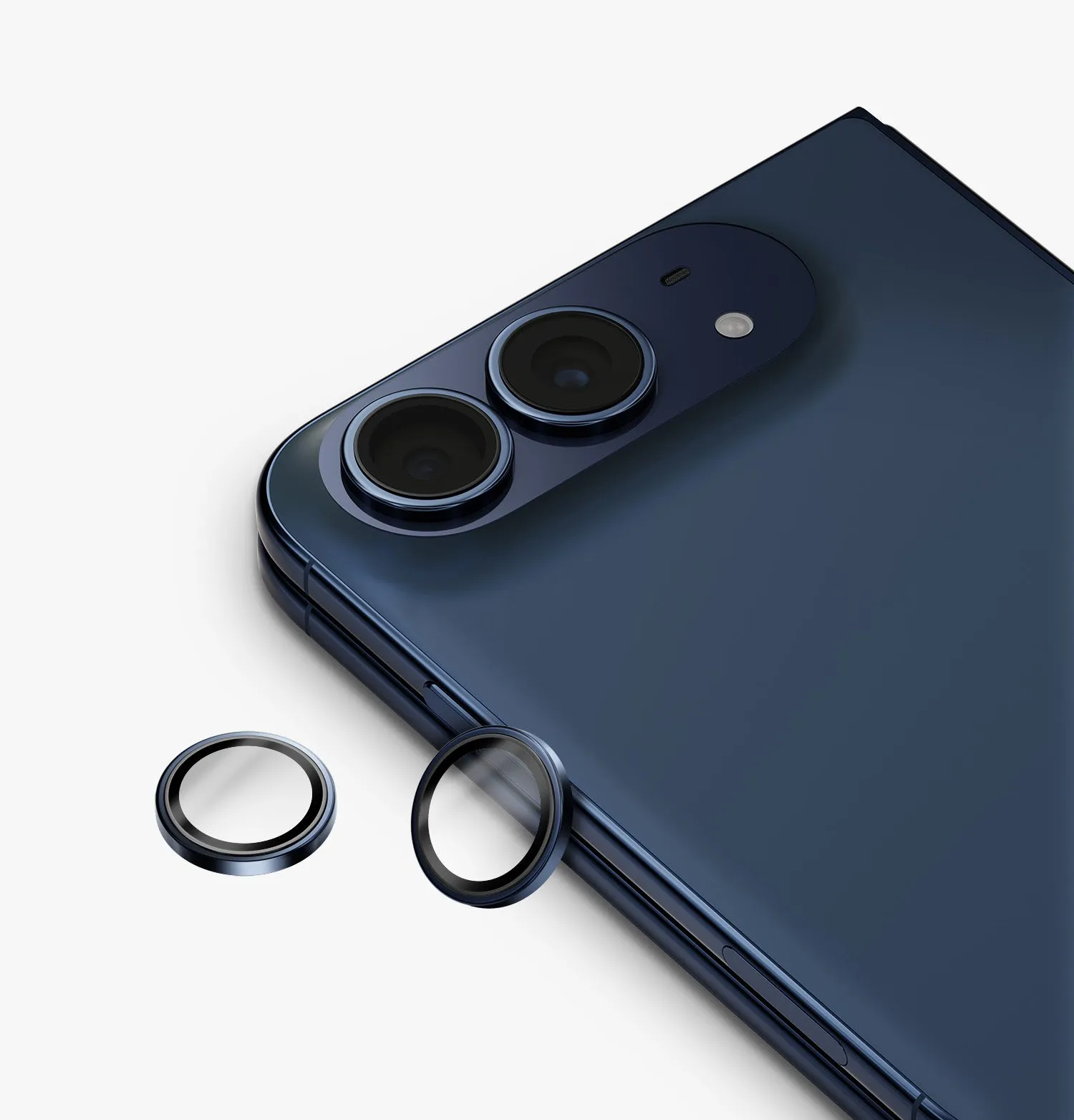 Защита камеры UNIQ Optix Prime для iPhone Duo, синий (atlantis chrome)photo0