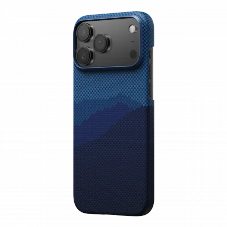 Ультра тонкий чехол Pitaka для iPhone 17 Pro, За горизонтомphoto2