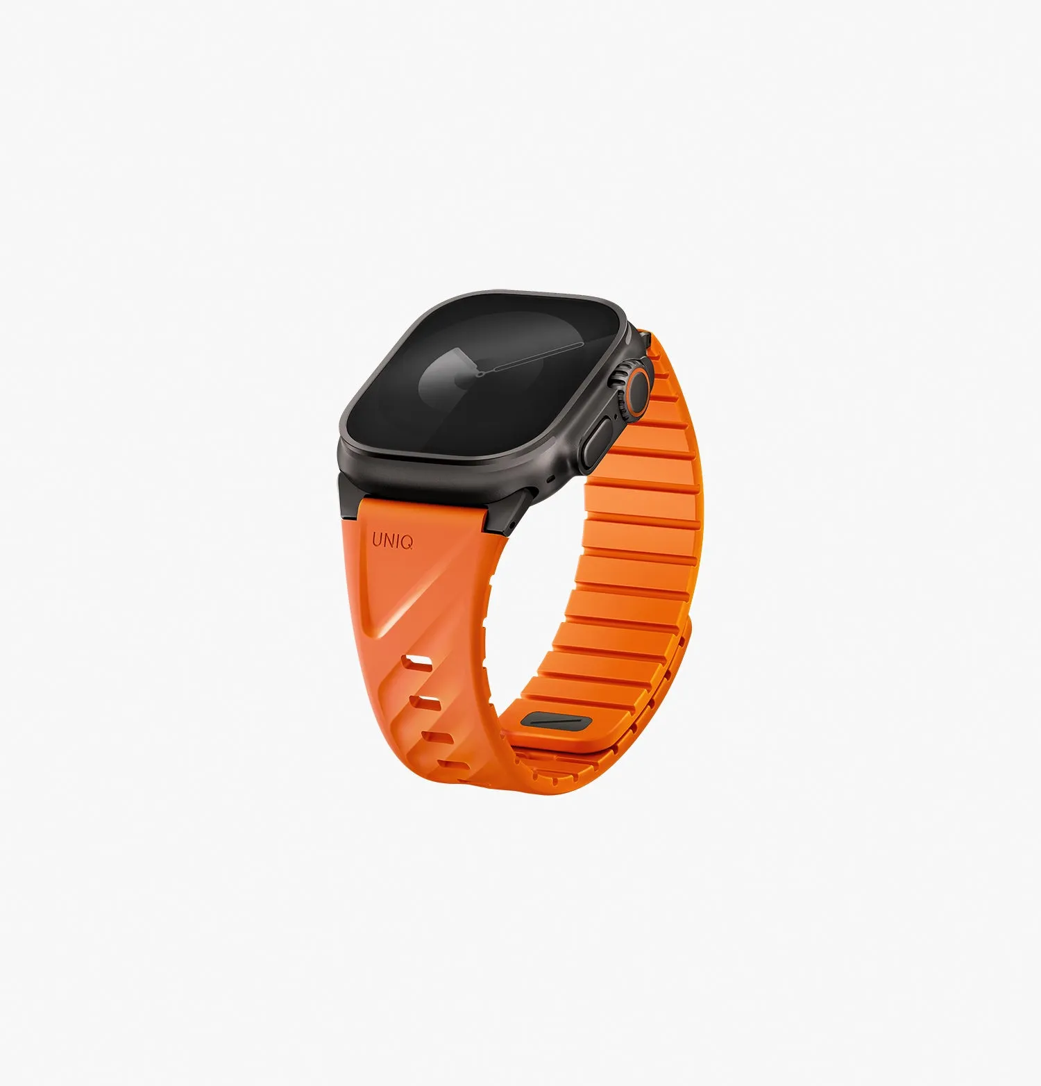 Ремешок UNIQ Fluo для Apple Watch 49/46/45/44/42/41/40 мм, оранжевый (Volt Orange)photo5