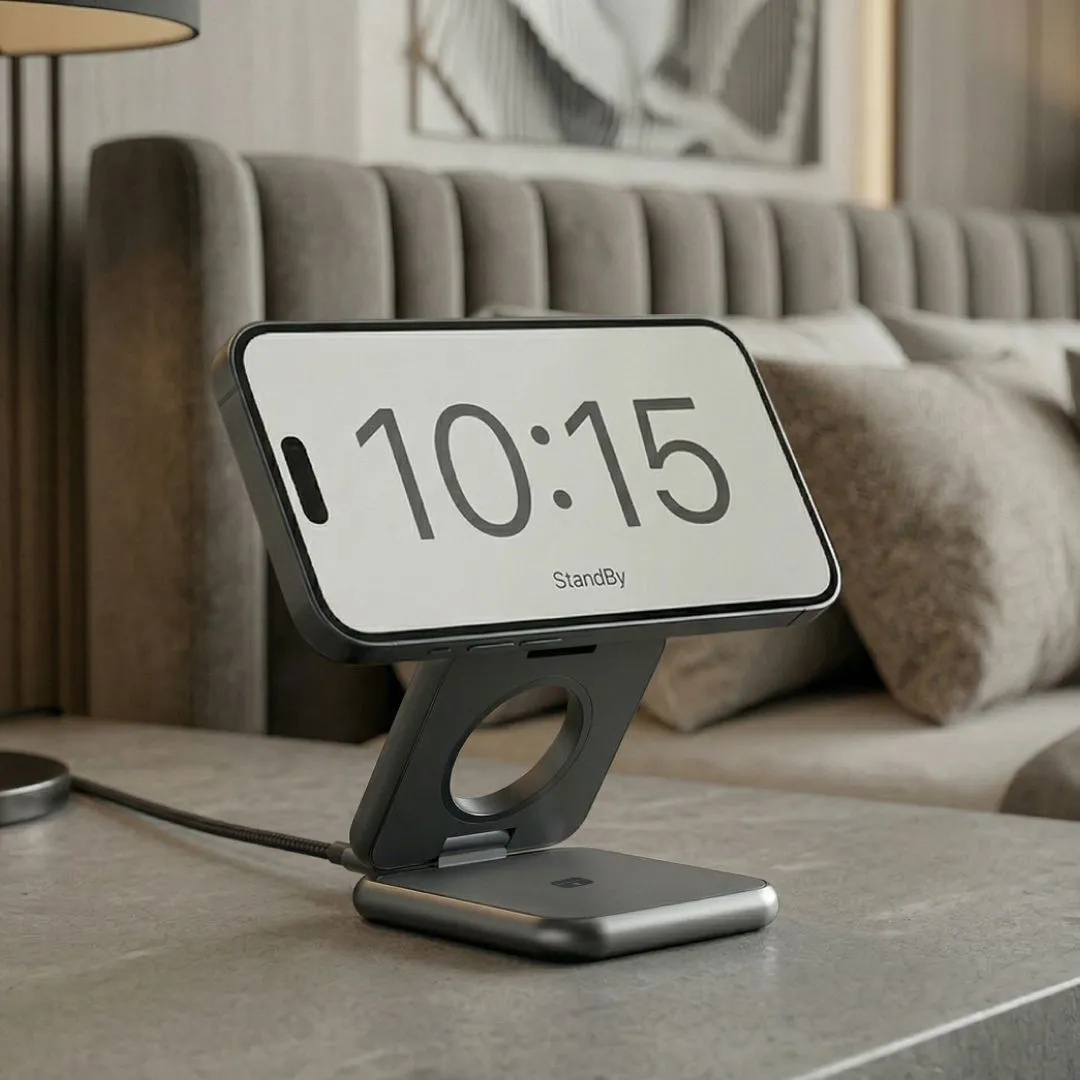 Зарядная станция Magssory Fold Pro 3 в 1 Midnightphoto9