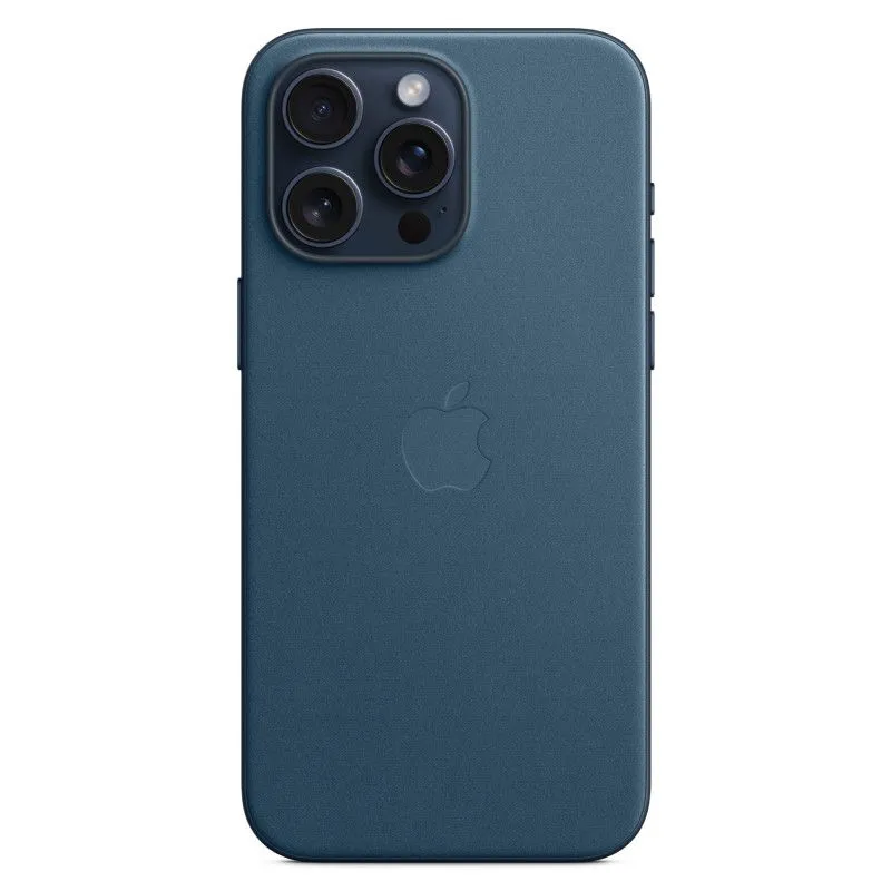 Чехол FineWoven MagSafe для iPhone 15 Pro Max Тихоокеанский синийphoto3