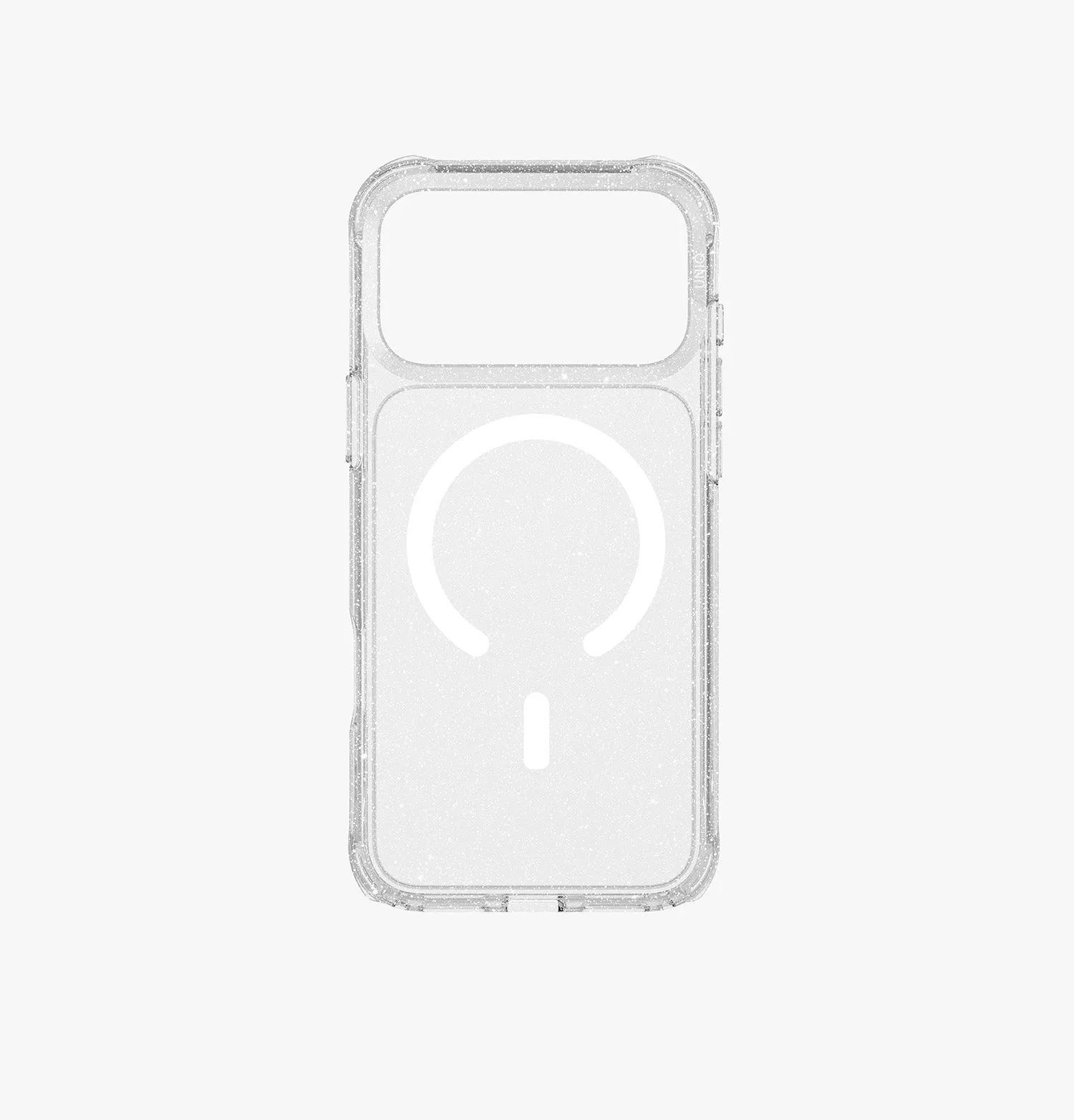 Чехол UNIQ LifePro Xtreme Tinsel для iPhone 17 Pro Max, прозрачный с блестками (Clearglitter)photo2