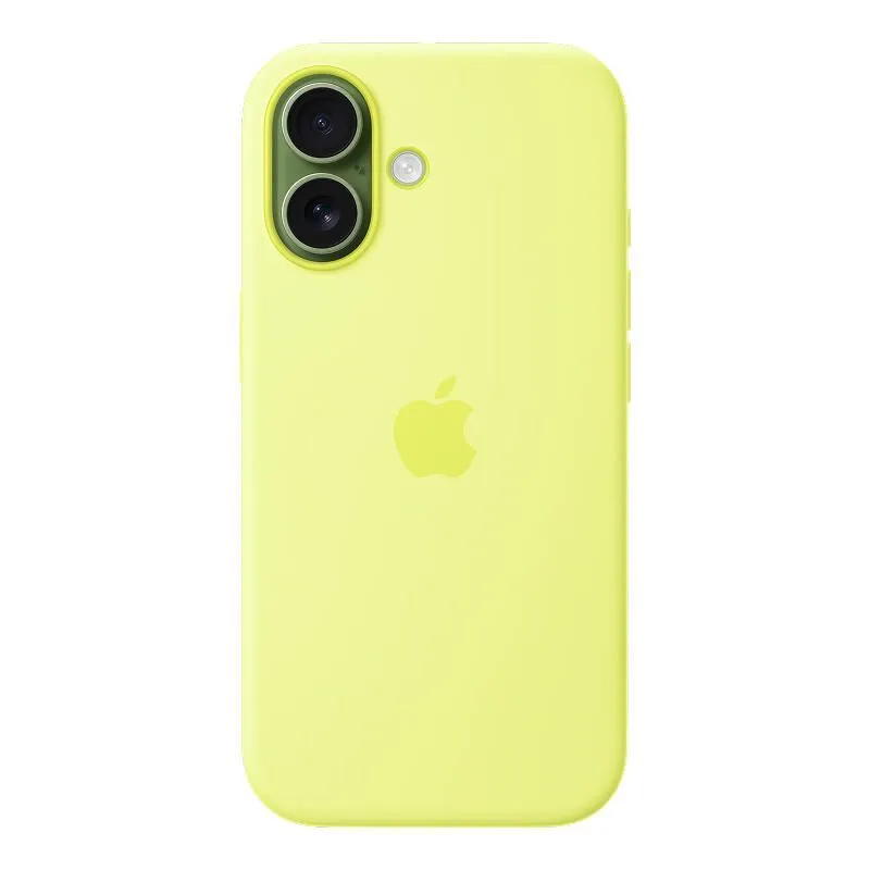 Силиконовый чехол для iPhone 17 (Neon Yellow) Неоновый желтыйphoto0