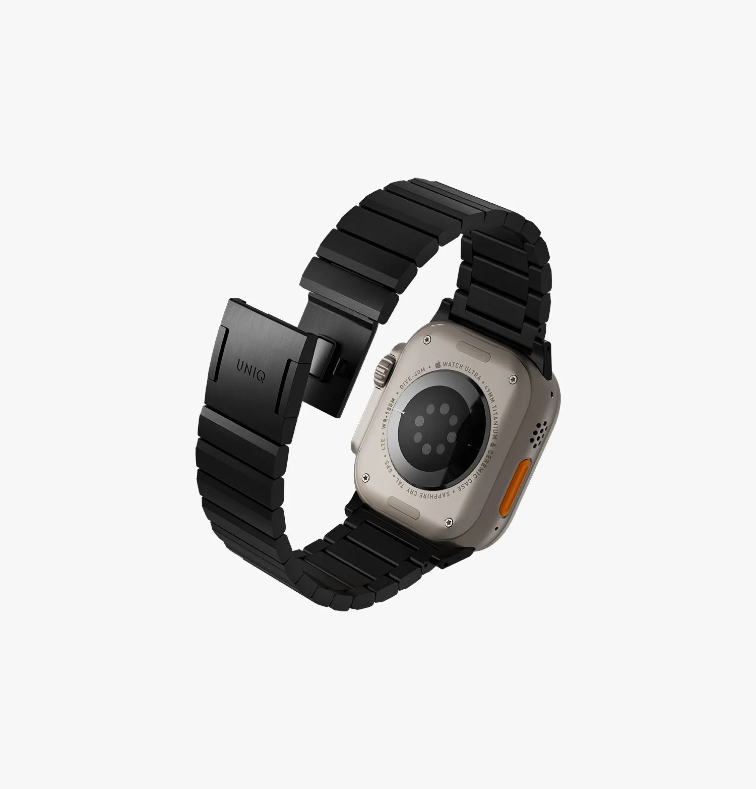 Ремешок UNIQ Strova Mag для Apple Watch 49/46/45/44 мм, черный (Black)photo3