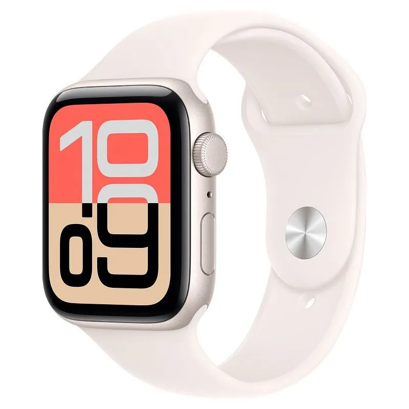 Apple Watch SE 3, 40 мм корпус из алюминия цвета Сияющая звезда, спортивный ремешок цвета Светлый румянецphoto0