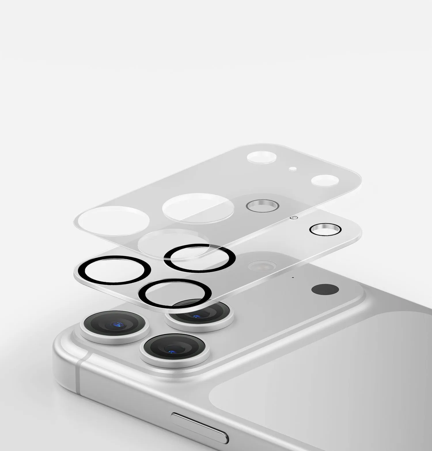 Защита камеры UNIQ Optix ClearShield FrameGuard для iPhone 18 Pro Maxphoto2