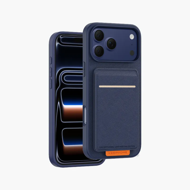 Чехол защитный KEEPHONE SUEDEA для iPhone 17 Pro / iPhone 18 Pro, черныйphoto1