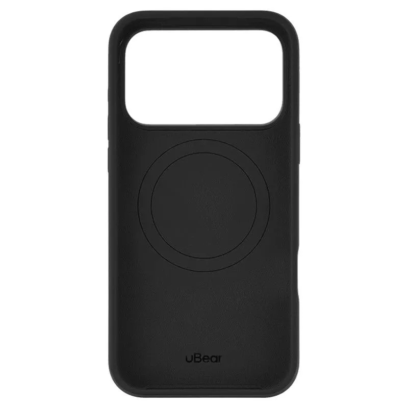 Силиконовый чехол uBear Touch Mag Case для iPhone 18 Pro/17 Pro Черныйphoto3