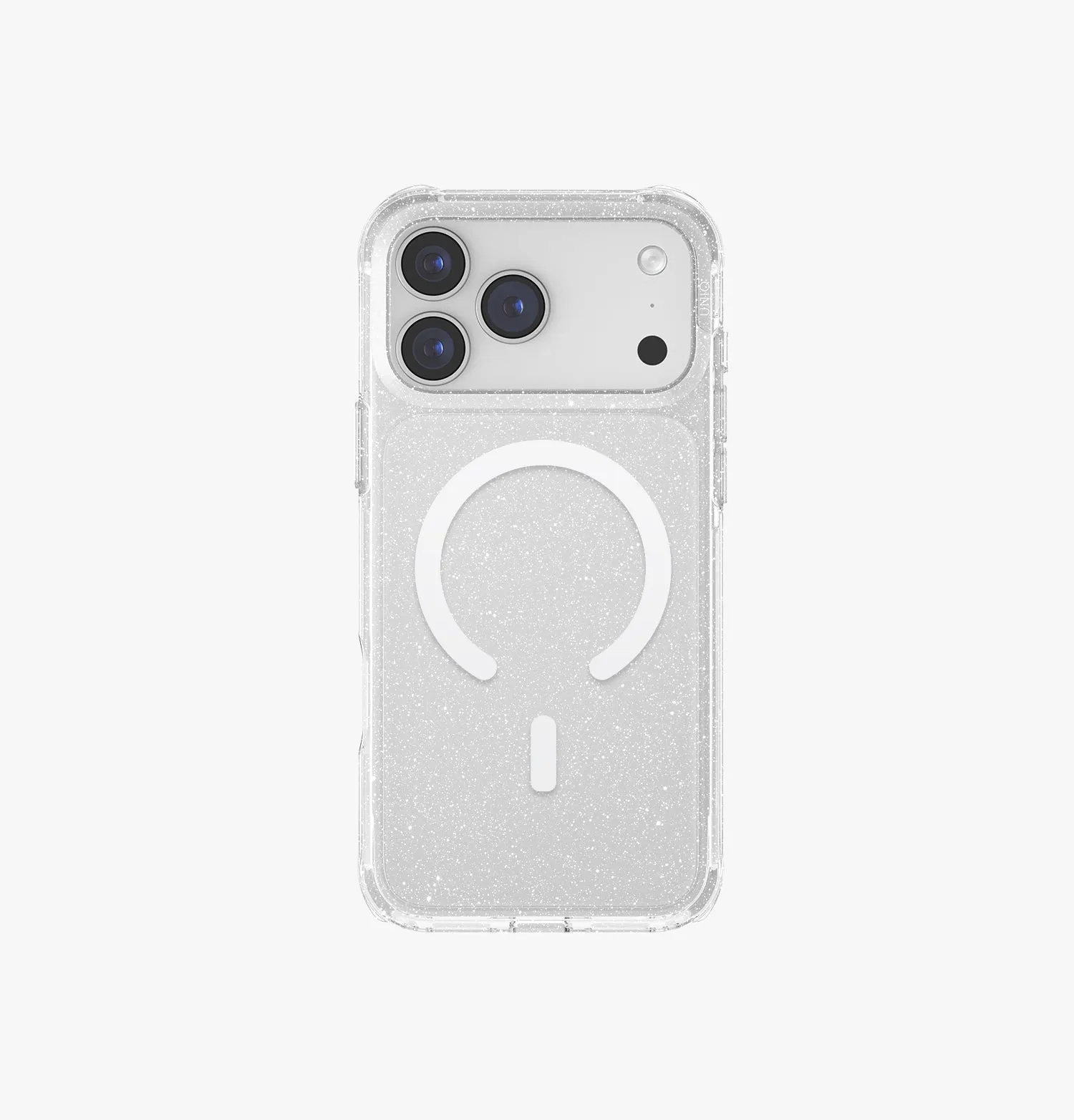 Чехол UNIQ LifePro Xtreme Tinsel для iPhone 17 Pro Max, прозрачный с блестками (Clearglitter)photo1