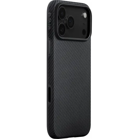 Премиум противоударный чехол Pitaka для iPhone 17 Pro, Черныйphoto0
