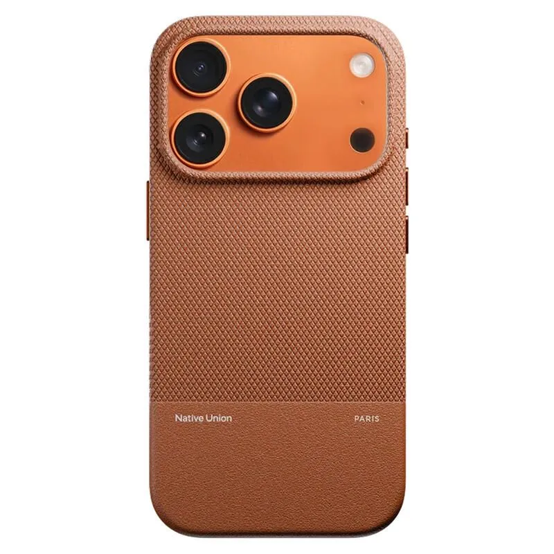 Чехол Native Union (RE)Classic Case для iPhone 18 Pro/17 Pro Коричневыйphoto0