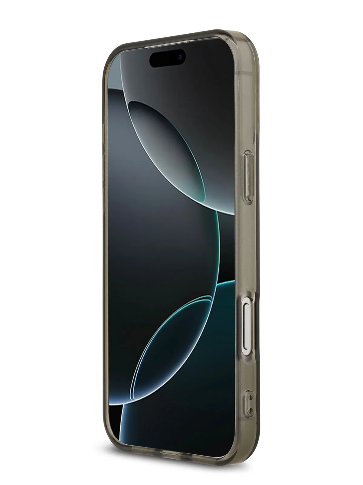 Чехол Lacoste для iPhone 17 Pro Max IML Croc logo Hard Transparent Black (MagSafe)photo1