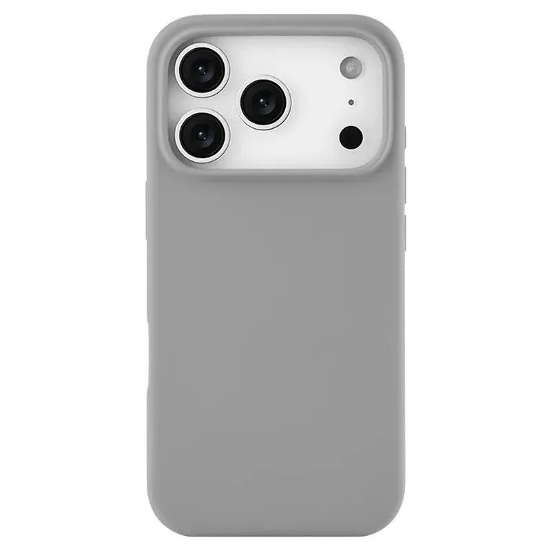 Силиконовый чехол uBear Touch Mag Case для iPhone 18 Pro/17 Pro Светло-серыйphoto0