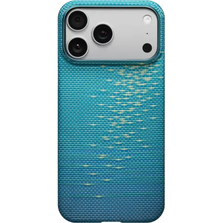 Ультра тонкий чехол Pitaka (PitaTap™) для iPhone 17 Pro, Голубойphoto1