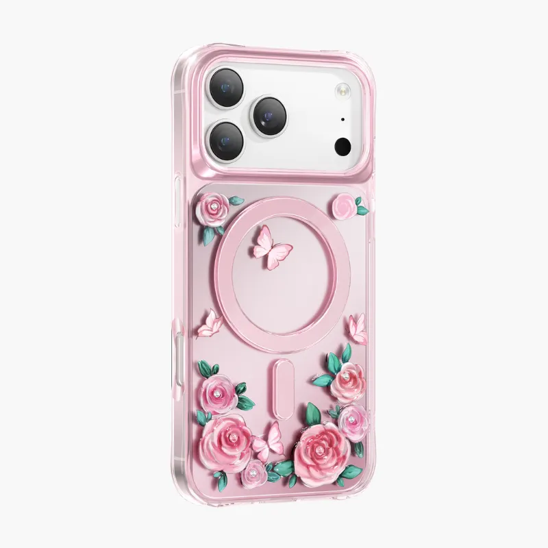 Чехол защитный KEEPHONE ROSELAND для iPhone 17 Pro / iPhone 18 Pro, фиолетовыйphoto2