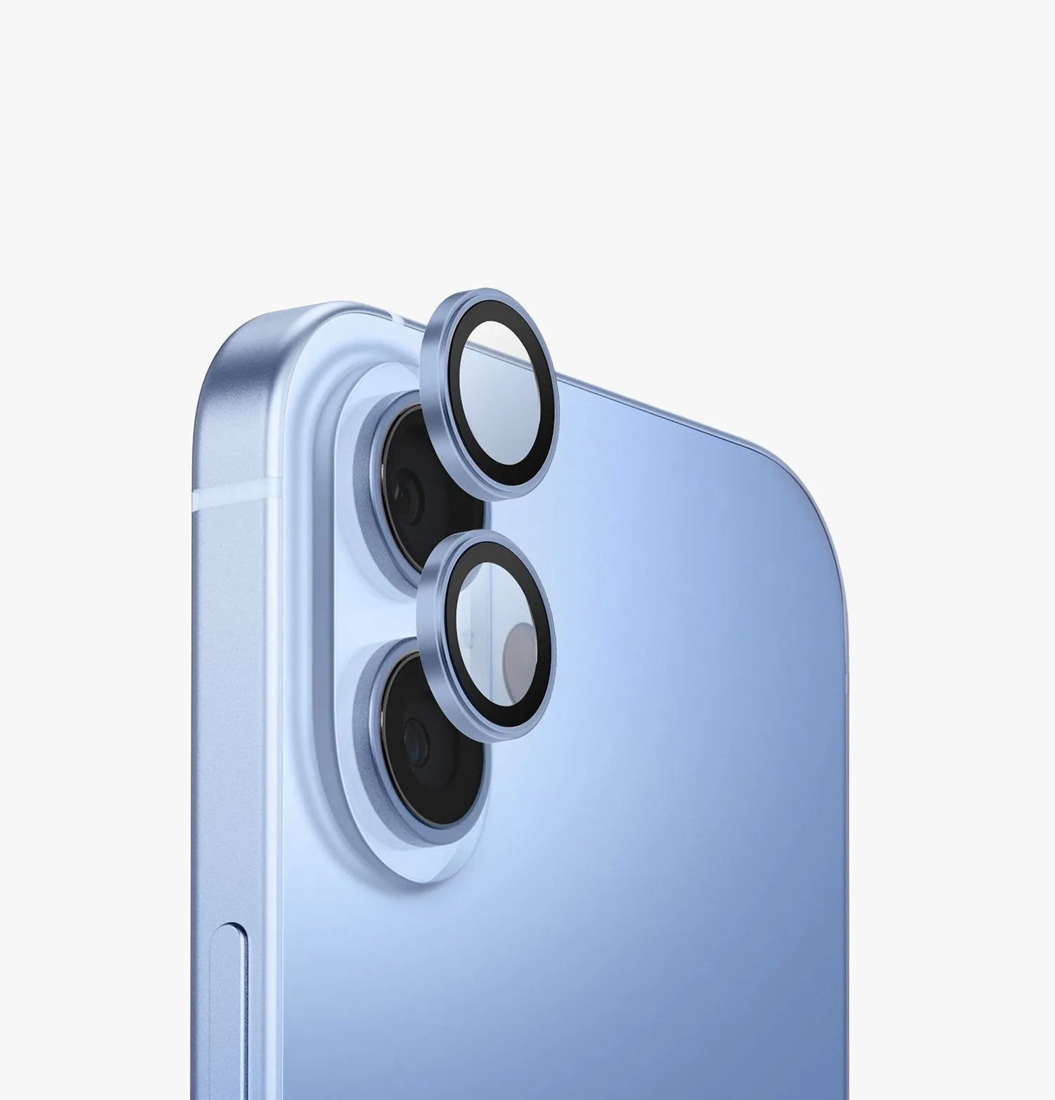 Защита камеры UNIQ Optix AluGuard Aluminum для iPhone 17, фиолетовый (lavender)photo5
