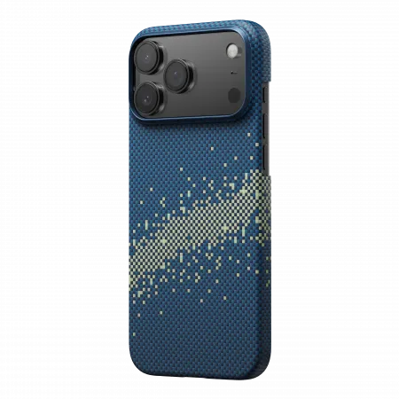 Ультра тонкий чехол Pitaka для iPhone 17 Pro, Млечный путьphoto1