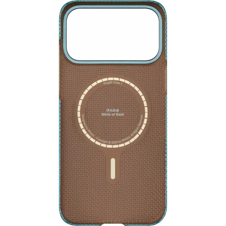 Ультра тонкий чехол Pitaka (PitaTap™) для iPhone 17 Pro, Голубойphoto7