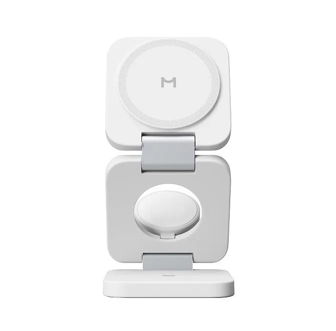 Беспроводное зарядное устройство Magssory Flex 3 в 1 Whitephoto2