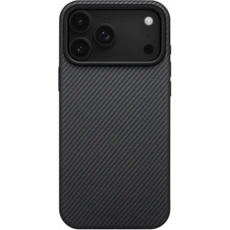 Премиум противоударный чехол Pitaka для iPhone 17 Pro, Черныйphoto1