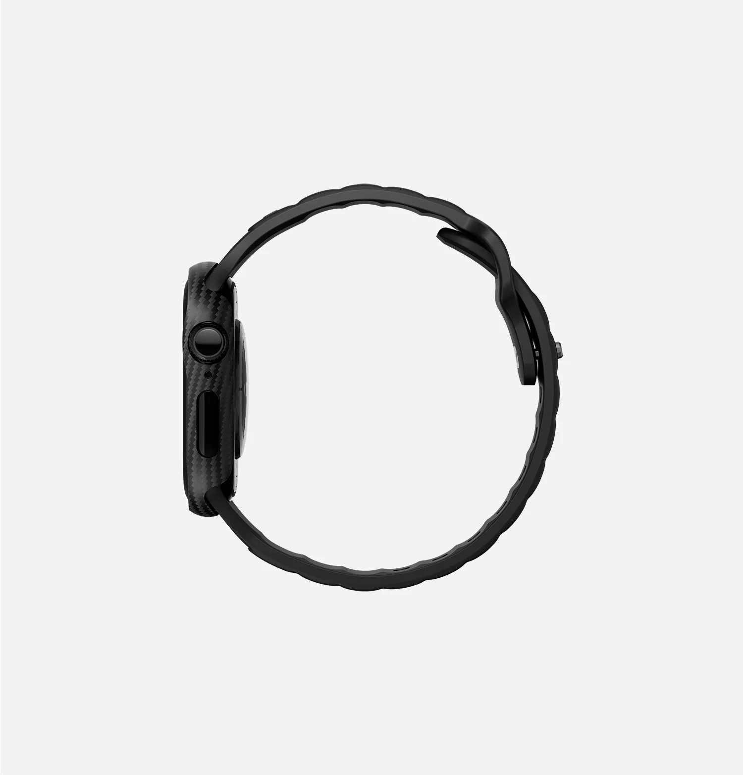 Чехол UNIQ Keva Verge для Apple Watch 42 мм, черный (Carbon Black)photo2