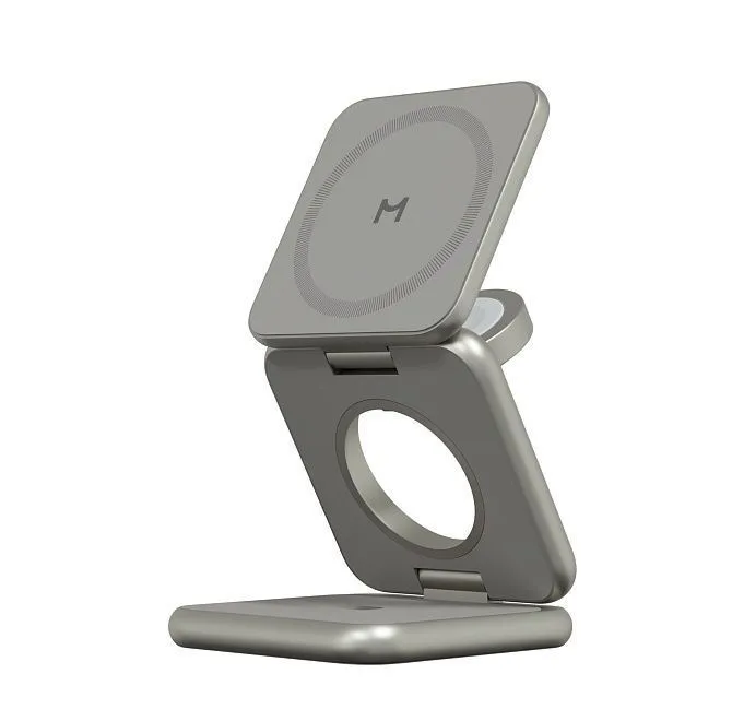 Зарядная станция Magssory Fold Pro 3 в 1 Titanphoto0