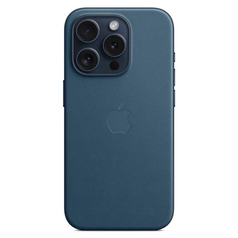 Чехол FineWoven MagSafe для iPhone 15 Pro Тихоокеанский синийphoto1