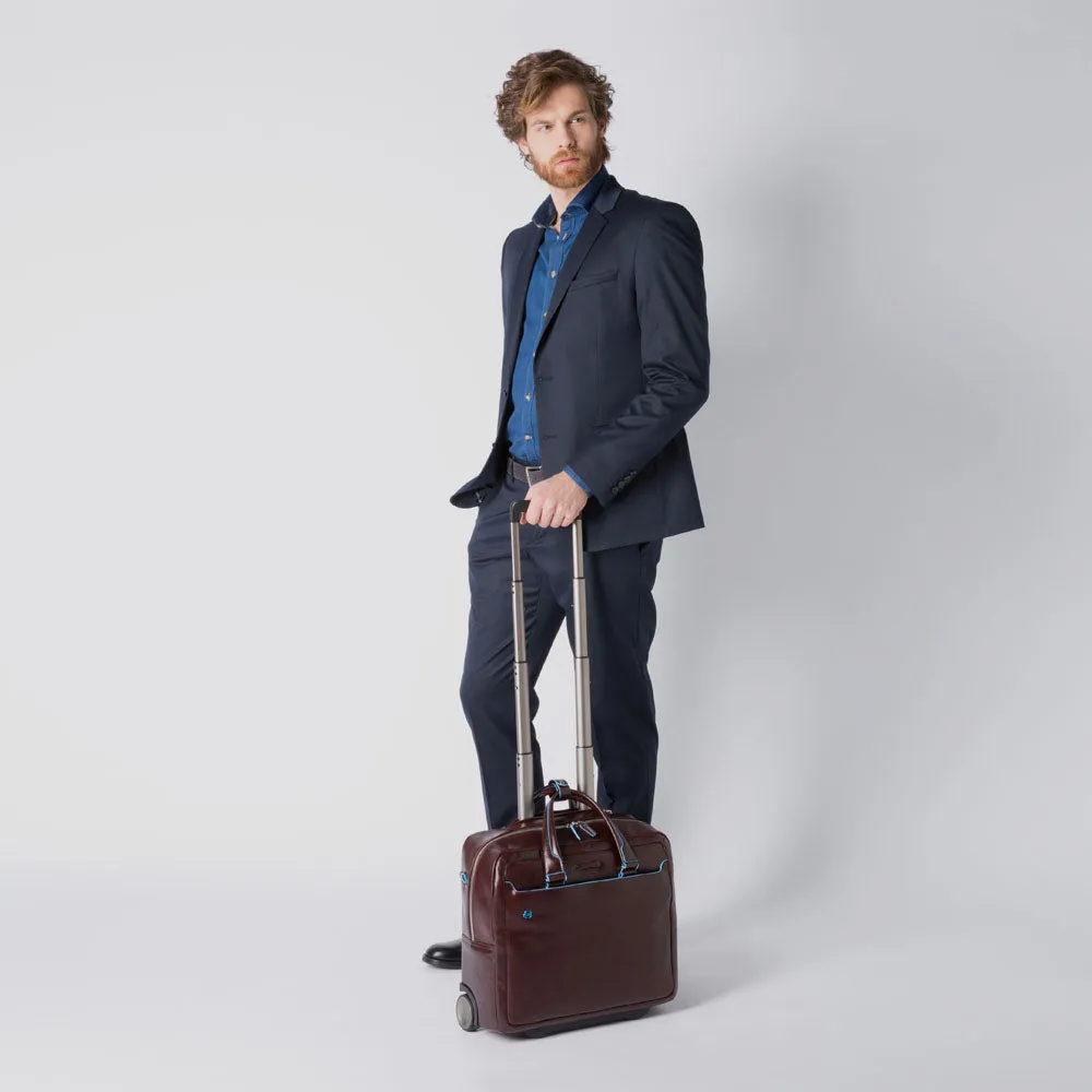 Кожаный кейс-пилот для ноутбука 15,6" Piquadro BV4729B2/MO, коричневыйphoto7