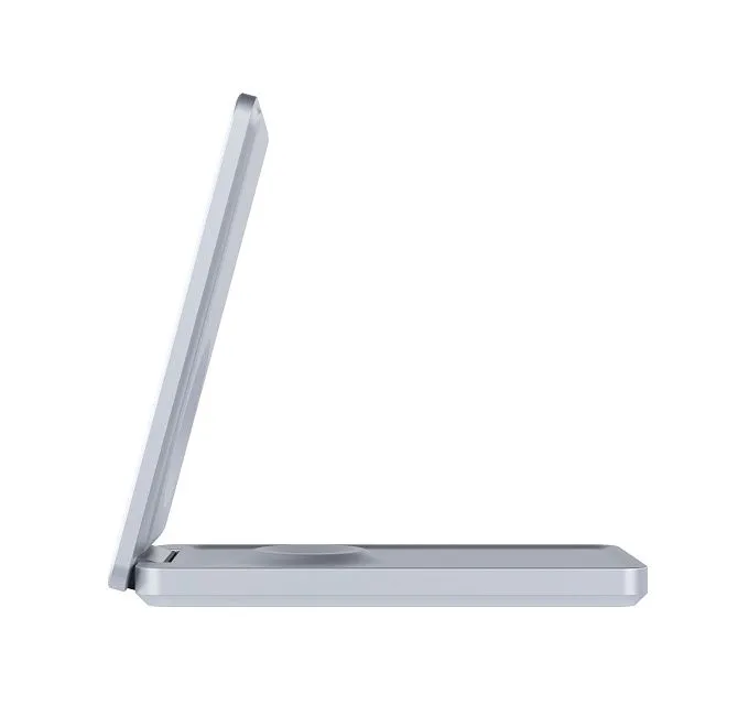 Беспроводное зарядное устройство Magssory Flip 3 в 1 Whitephoto3
