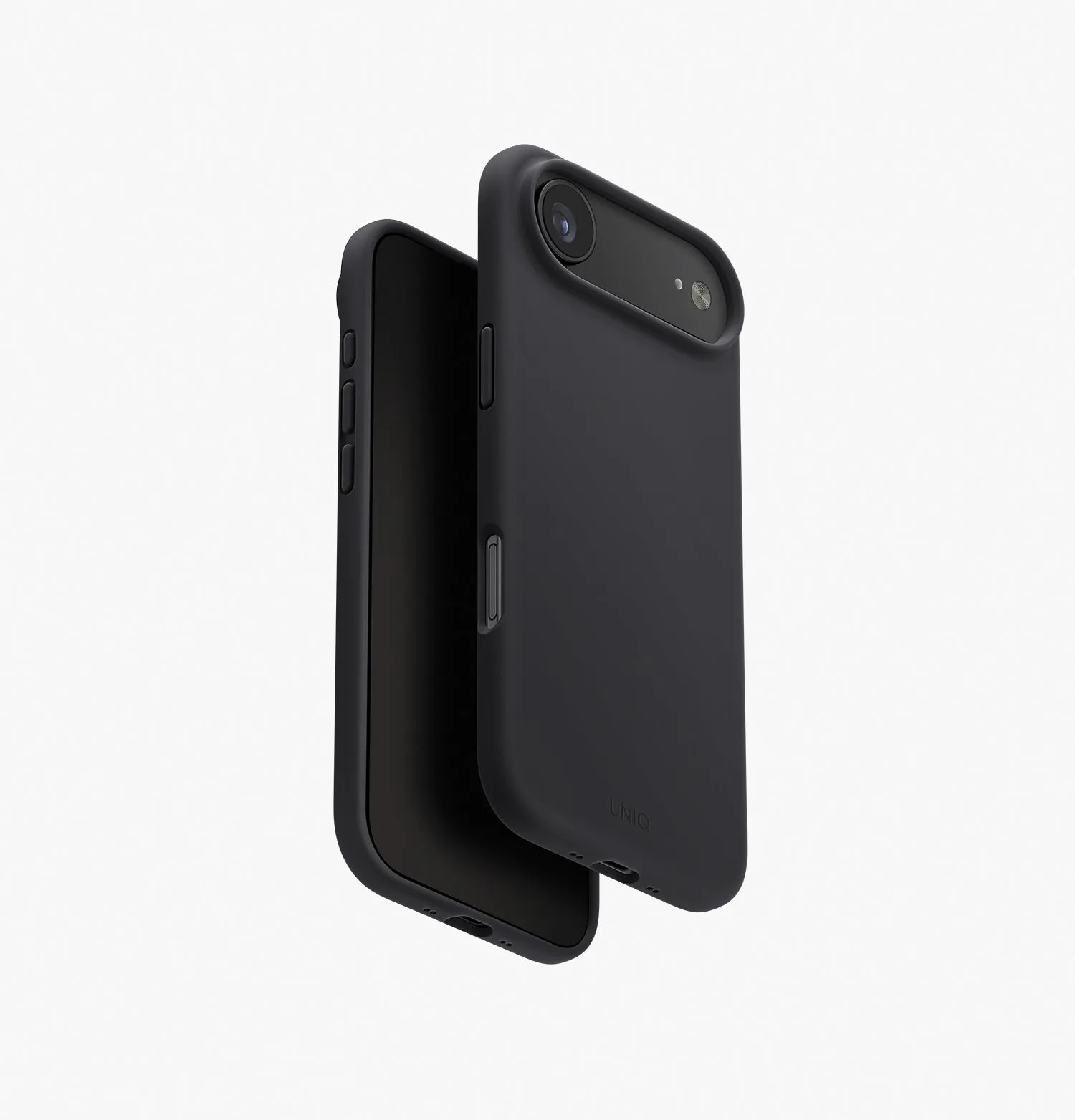 Чехол UNIQ Lino для iPhone Air, черный (Charcoal Grey)photo0