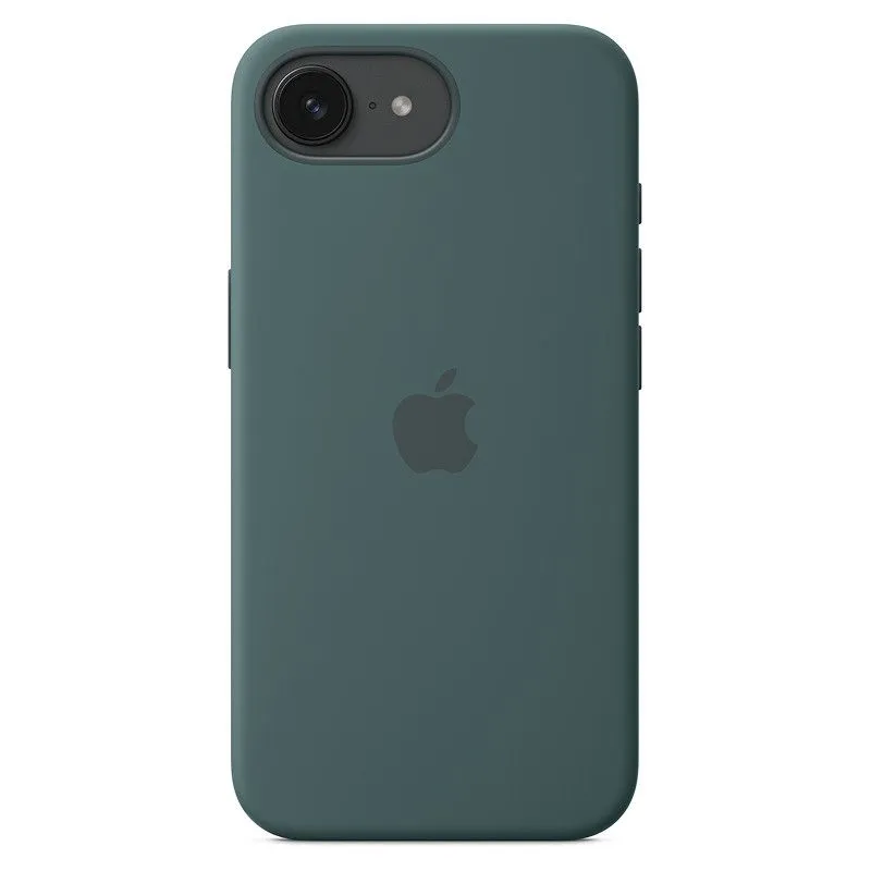 Силиконовый чехол для iPhone 16e/17e Зеленое озероphoto1