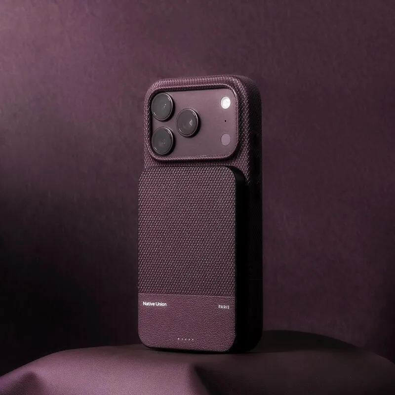 Чехол Native Union (RE)Classic Case для iPhone 18 Pro/17 Pro Бургундиphoto3