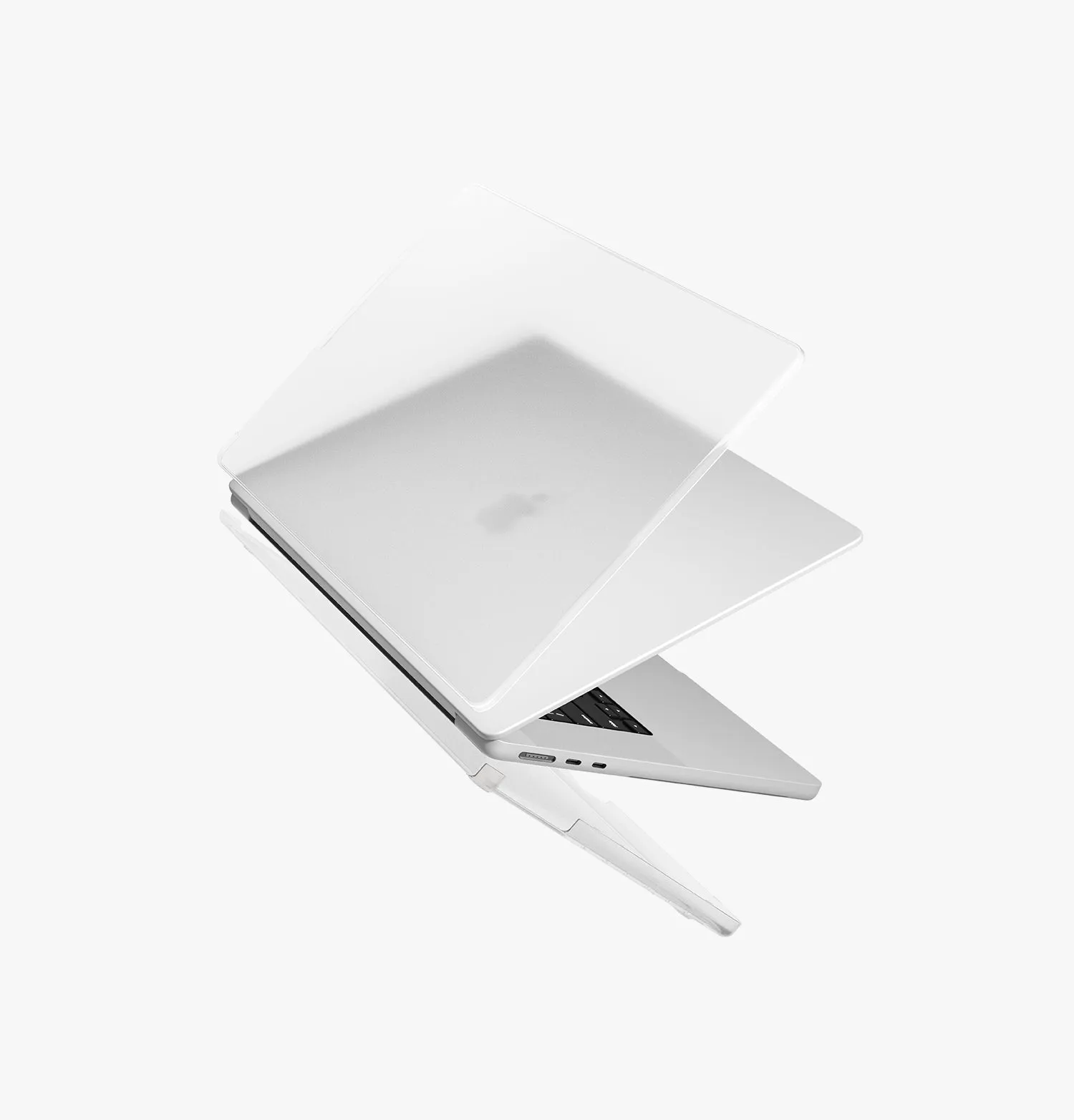 Чехол UNIQ Claro для MacBook Air 15" (M2-M5 2026), серый (Matte Grey)photo3