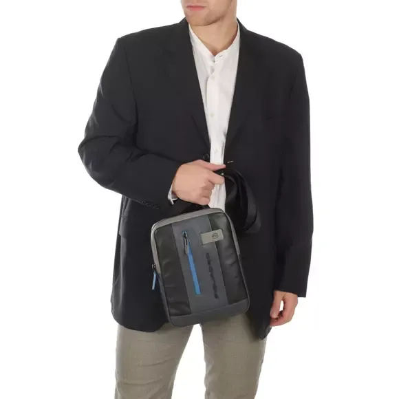 Сумка через плечо Piquadro Urban CA1816UB00/NGR, серый/черныйphoto6