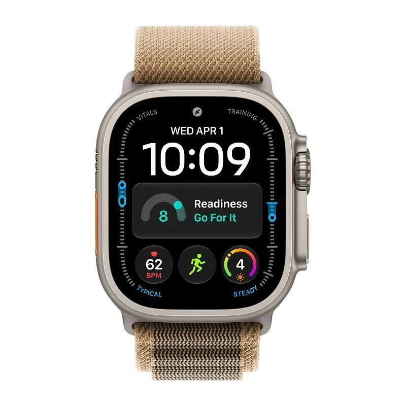 Apple Watch Ultra 4, 49 мм корпус из титана, ремешок Alpine пустынного цветаphoto1